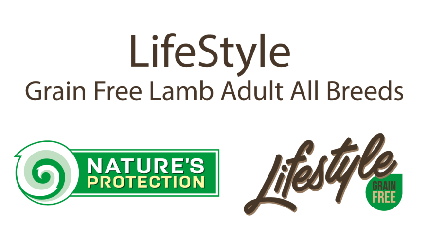 Video Nature's Protection Lifestyle Grain Free Lamb Adult All Breeds Сухий беззерновий корм для собак усіх порід з ягням, 1,5 кг - 1
