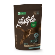 Nature's Protection Lifestyle Adult White fish Сухий беззерновий корм для котів з білою рибою, 400 г
