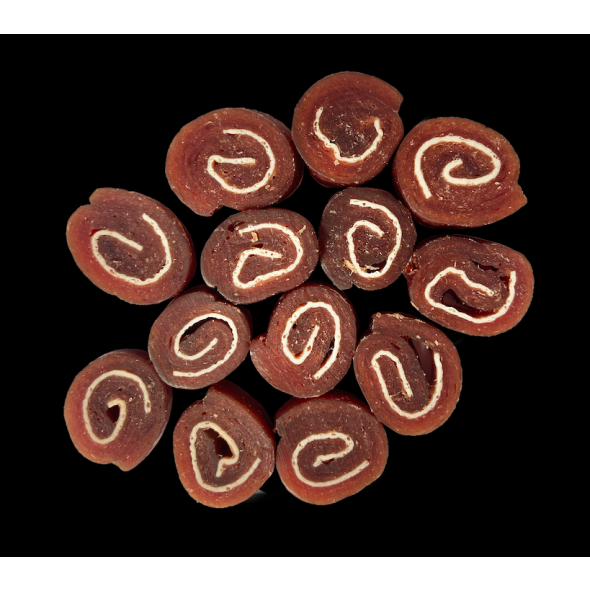 Nature's Protection Lifestyle Duck &amp; cod rolls Ласощі для собак рулети з качки і тріски, 75 г - 1