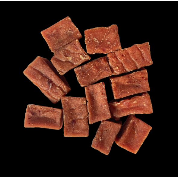 Nature's Protection Superior Care Rabbit Heart Bites Ласощі для собак серце кролика шматочками з куркою, 75 г - 1