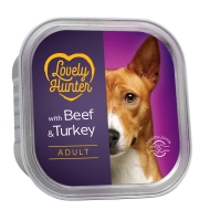 Lovely Hunter Adult Beef &amp; Turkey Вологий корм для дорослих собак з яловичиною та індичкою, 150 г