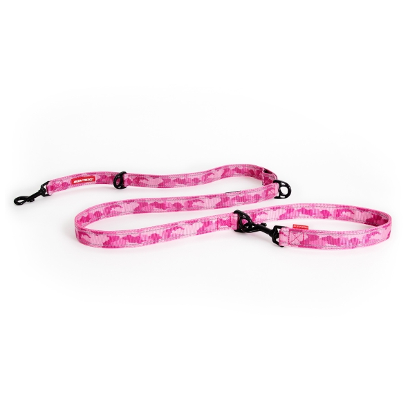 Повідець EzyDog 160 см рожевий камуфляж