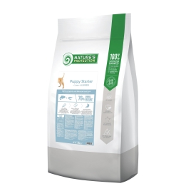 Nature's Protection Puppy starter All Breeds Сухий корм для цуценят усіх порід з лососем, 18 кг
