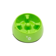 Миска для повільного харчування для собак KIKA, зелена, розмір L