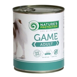 Nature's Protection Adult Game Вологий корм для собак з дичиною, 400 г