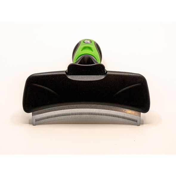 Гребінець-граблі для собак та котів Mr.Fluffy Pet self claening deshedding tool, large - 1