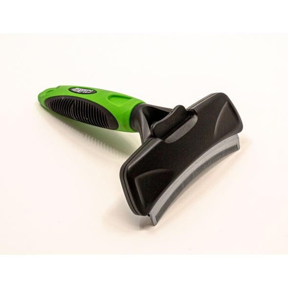 Гребінець-граблі для собак та котів Mr.Fluffy Pet self claening deshedding tool, large - 2