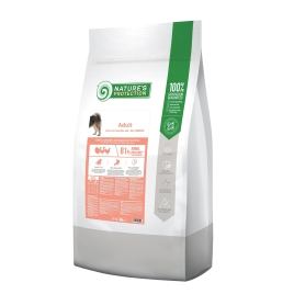 Nature's Protection Adult All Breeds Сухий корм для дорослих собак усіх порід з м'ясом птиці, 18 кг