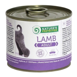 Nature's Protection Adult Lamb Вологий корм для собак з ягням, 200 г