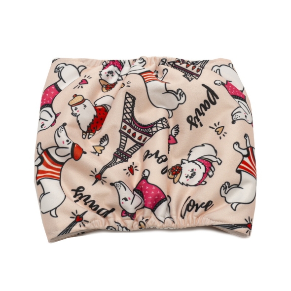 MISOKO Багаторазовий підгузок для кобелів, XS (Франція) - 1