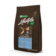 Nature's Protection Lifestyle Sterilised White fish Сухий беззерновий корм для стерилізованих котів з білою рибою, 7 кг