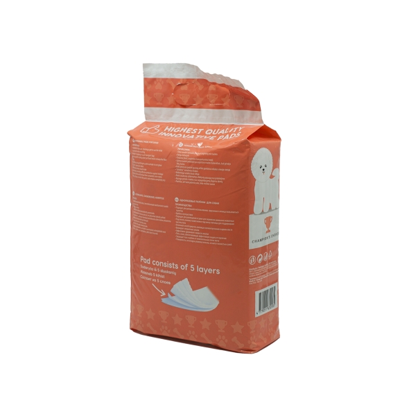 MISOKO Одноразові пелюшки для собак з ароматом лимона (цуценята та лапки), 45*60 см, 10 шт - 2