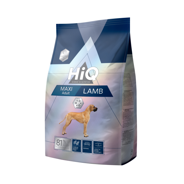 HiQ Maxi Adult Lamb Сухий корм для дорослих собак великих порід з ягням, 2,8 кг
