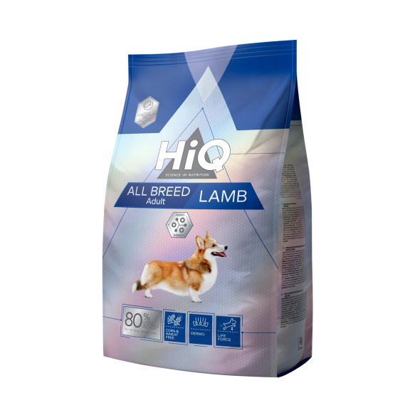 HiQ All Breed Adult Lamb Сухий корм для дорослих собак всіх порід з ягням, 2,8 кг