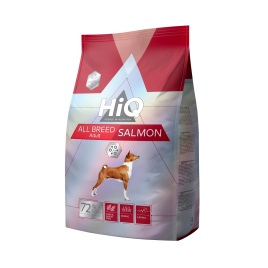 HiQ All Breed Adult Salmon Сухий корм для дорослих собак всіх порід з лососем, 2,8 кг