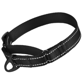 Barksi Active Нашийник-напівудавка чорний, розмір S