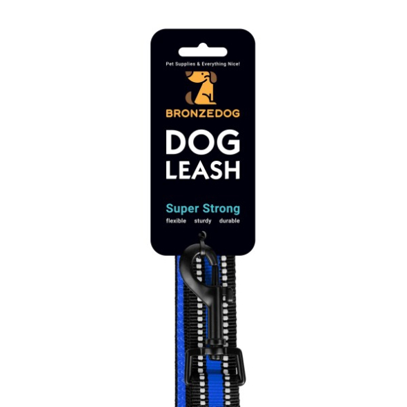 Barksi Mesh Повідець для собак синій 2 в 1 , розмір S - 7