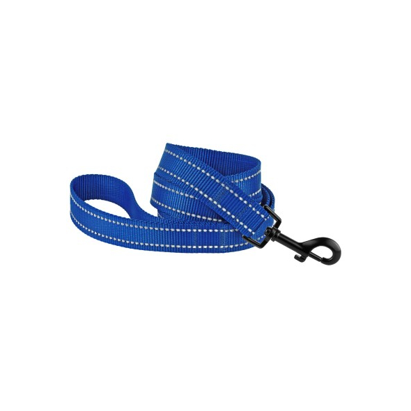 Barksi Active Повідець для собак зі світловідбиттям синій, розмір М