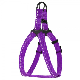 Barksi Active Шлея для собак дрібних порід зі світловідбиттям фіолетова, розмір XS