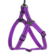 Barksi Active Шлея для собак зі світловідбиттям фіолетова, розмір М - 2
