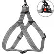 Barksi Active Шлея для собак зі світловідбиттям сіра, розмір L - 1