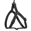 Barksi Active Шлея для собак зі світловідбиттям чорна, розмір M - 2
