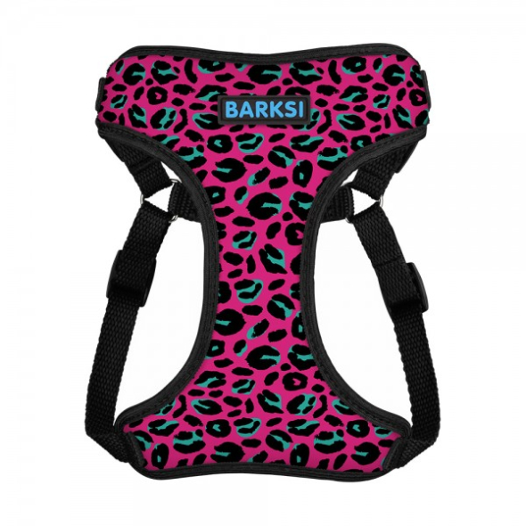 Barksi Sport Шлея для собак дрібних порід Леопард, розмір XS - 1