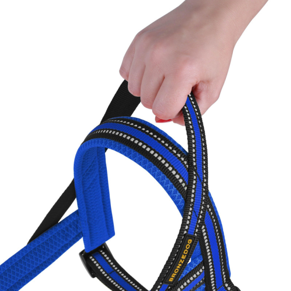 Barksi Mesh Шлея для собак Скандинавська синя, розмір L - 2