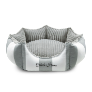 Chloe's Home Лежак для домашніх тварин Monte Carlo сірий М