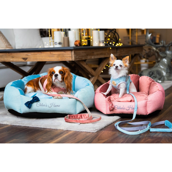 Chloe's Home Лежак для домашніх тварин Багамські острови рожевий М - 1