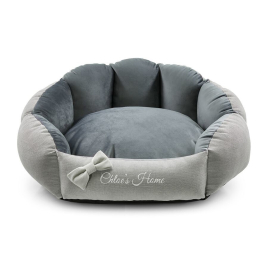 Chloe's Home Лежак для домашніх тварин Багамські острови сірий S