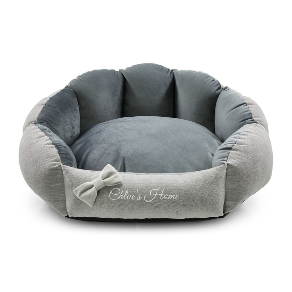 Chloe's Home Лежак для домашніх тварин Багамські острови сірий S