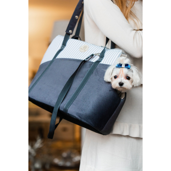 Chloe's Home Сумка-переноска Vienne сіра - 2