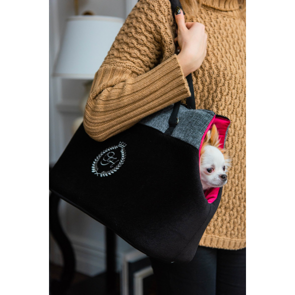 Chloe's Home Сумка-переноска Paris чорна - 2