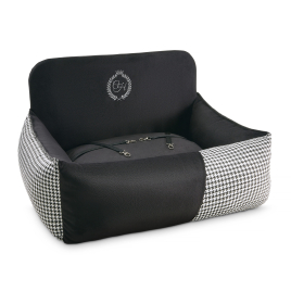 Chloe's Home Автокрісло для собак подвійне Porto black