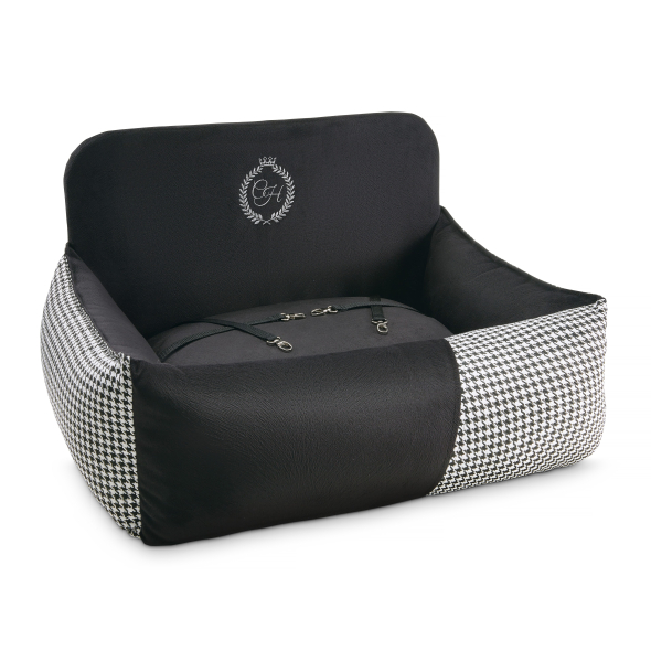 Chloe's Home Автокрісло для собак подвійне Porto black