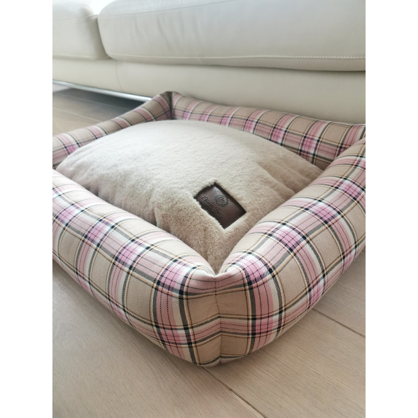 Chloe's Home Лежак для домашніх тварин Дублін рожевий S - 1