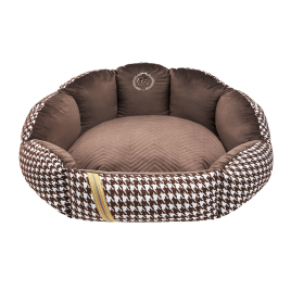 Chloe's Home Лежак для домашніх тварин Positano коричневий S