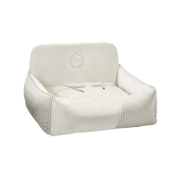 Chloe's Home Автокрісло для собак Berlin екрю подвійне