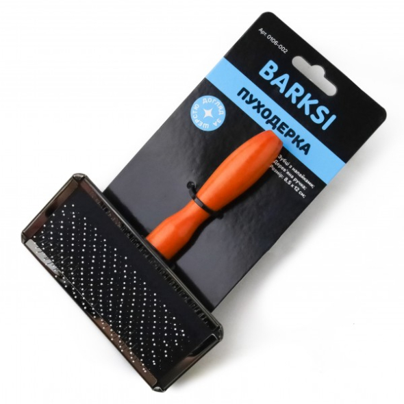 Barksi Щітка з дерев'яною ручкою та напайкою, L, 12 х 14,5 см - 2