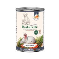 Baskerville FOS Puppy&amp;Mother Monoprotein Truthahn Вологий корм для цуценят і вагітних собак індичка з морквою, 400 г