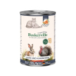 Baskerville FOS Kitten&amp;Mother Pute und Kaninchen Вологий корм для кошенят і кішок у період лактації  індичка і кролик з морквою, 400 г