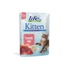 LifeCat Вологий корм для кошенят Тунець в желе 70 г