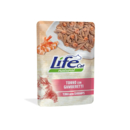 LifeCat Вологий корм для котів Тунець з креветками в желе 70 г