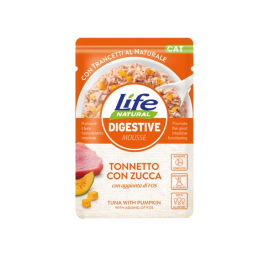 LifeCat Digestive Mousse Вологий корм для котів Тунець з гарбузом 70 г