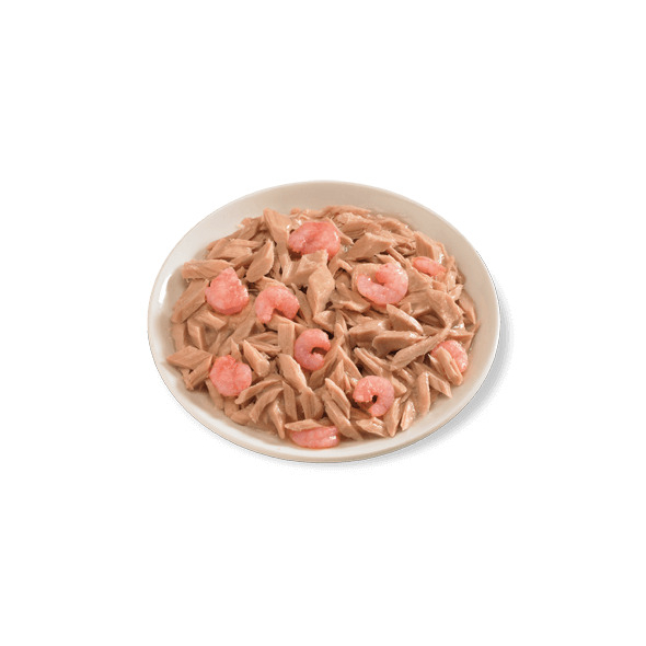 LifeCat le Ricette Вологий корм для котів Тунець з креветками 150 г - 1