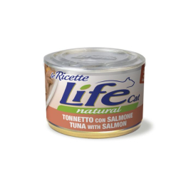 LifeCat le Ricette Вологий корм для котів Тунець з лососем 150 г