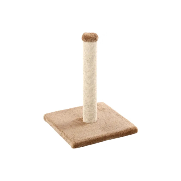 Flamingo Кігтеточка-стовпчик Pollset small, бежева - 1