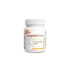 Dolfos LespeDol mini (ЛеспеДол Міні) Сечогінний препарат при захворюванях сечовивідної системи собак малих порід і котів 60 таблеток