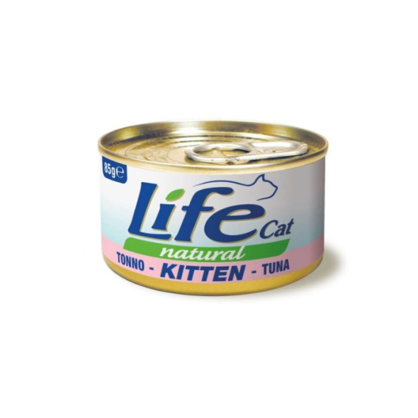 LifeCat Вологий корм для кошенят Тунець 85 г
